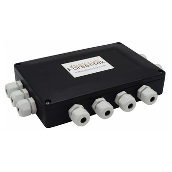 12-way load cell summing box with 12 inputs